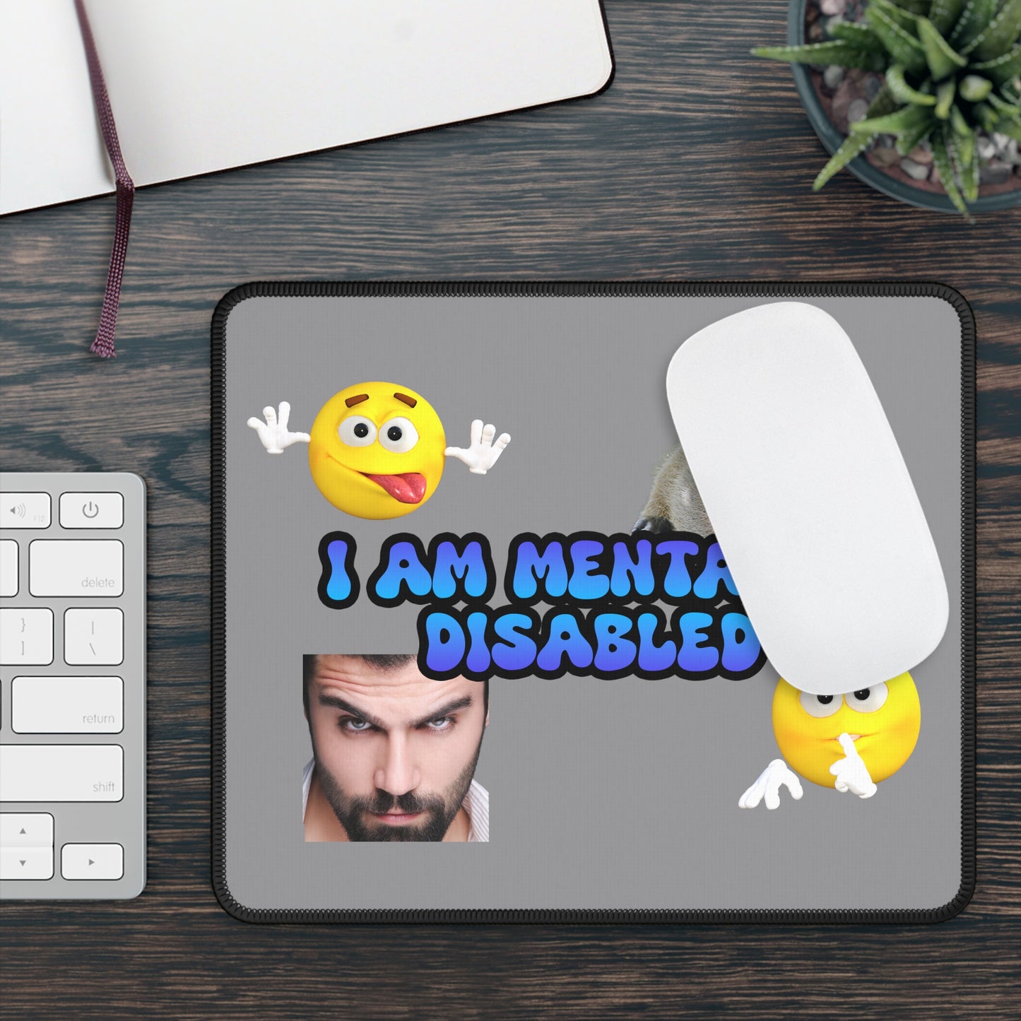 the "IAMD" Gaming Mouse Pad